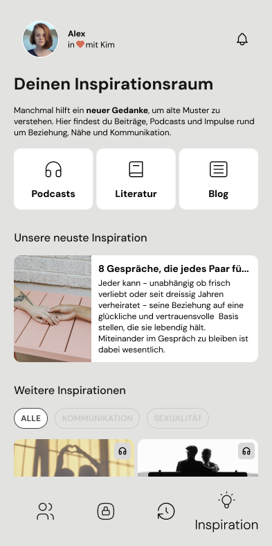 Bonded App Discovery-Screen