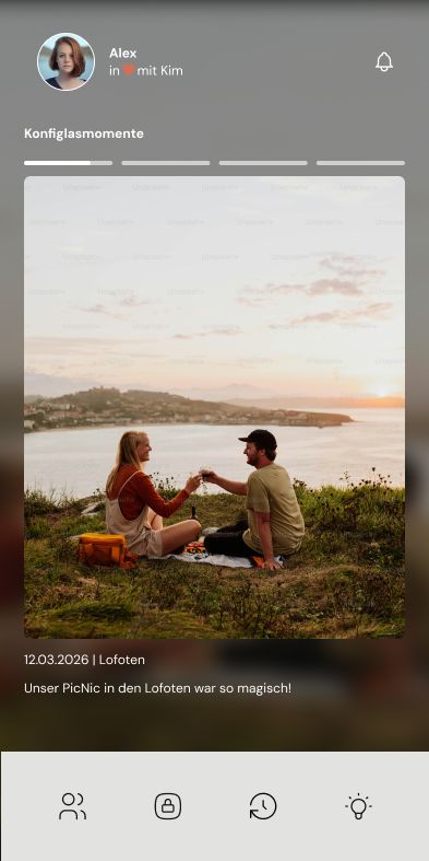 Bonded App Konfiglasmoment-Screen